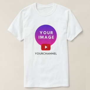 Camiseta Nombre del canal de Youtube del personalizado