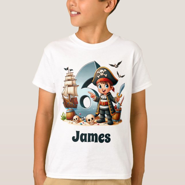 Camiseta Nombre del capitán Jolly Journey (Anverso)