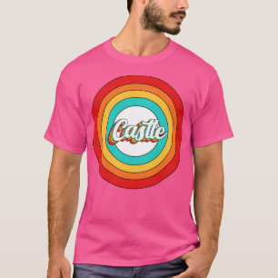 Camiseta Nombre del Castillo Shirt Vintage Castle Circle