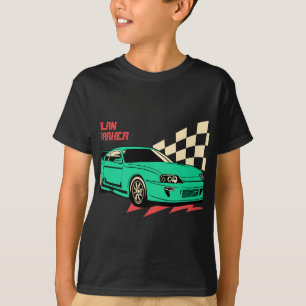 Camiseta Nombre del cliente de autos de carrera de vintage