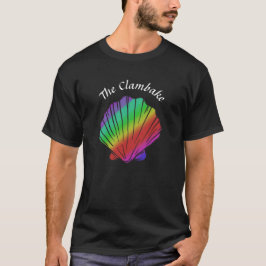 Camiseta Nombre del copo Arcoiris Clam Unisex