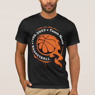 Camiseta Nombre del equipo de baloncesto. Personalizar cami
