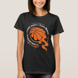 Camiseta Nombre del equipo de baloncesto. Personalizar cami