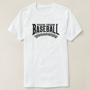 Camiseta Nombre del equipo de béisbol personalizado