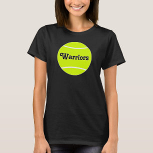 Camiseta Nombre del equipo de tenis personalizado o texto f