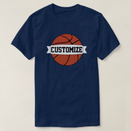 Camiseta Nombre del equipo del jugador masculino de balonce