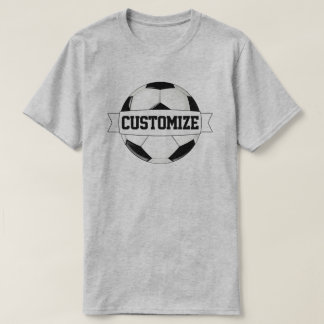 Camiseta Nombre del equipo del Personalizado del balón de f