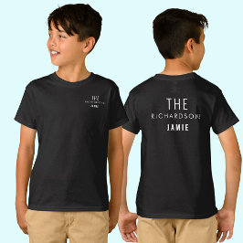 Camiseta Nombre del equipo Familia Deportes Fiesta Gameswea