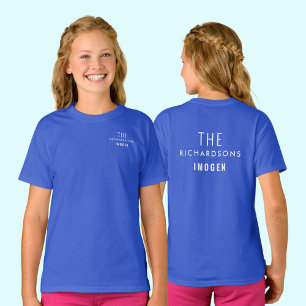 Camiseta Nombre del equipo Familia Deportes Fiesta Gameswea