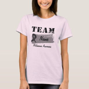 Camiseta Nombre del equipo personalizado - Melanoma