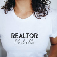 Nombre del guión del agente inmobiliario Realtor