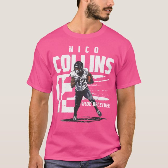 Camiseta Nombre del jugador de Nico Collins Houston (Anverso)