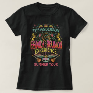 Camiseta Nombre del logotipo del concierto de la banda de R