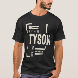 Camiseta Nombre del miembro de Tyson Lifetime del equipo