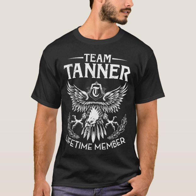 Camiseta Nombre del miembro del equipo de TANNER Lifetime (Anverso)