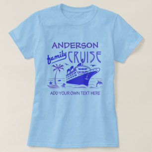 Camiseta Nombre del personalizado de la nave de las