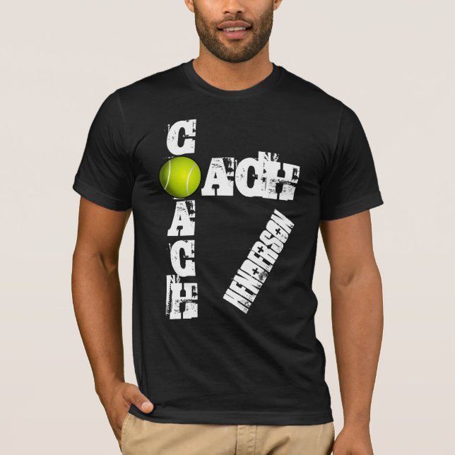 Camiseta Nombre del personalizado del Grunge del coche de (Anverso)