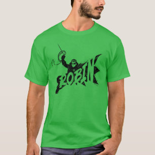 Camiseta Nombre del pincel de lápiz Robin