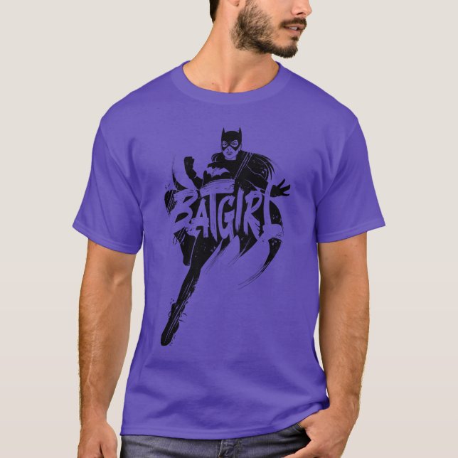 Camiseta Nombre del pincel de tinta de la batería (Anverso)