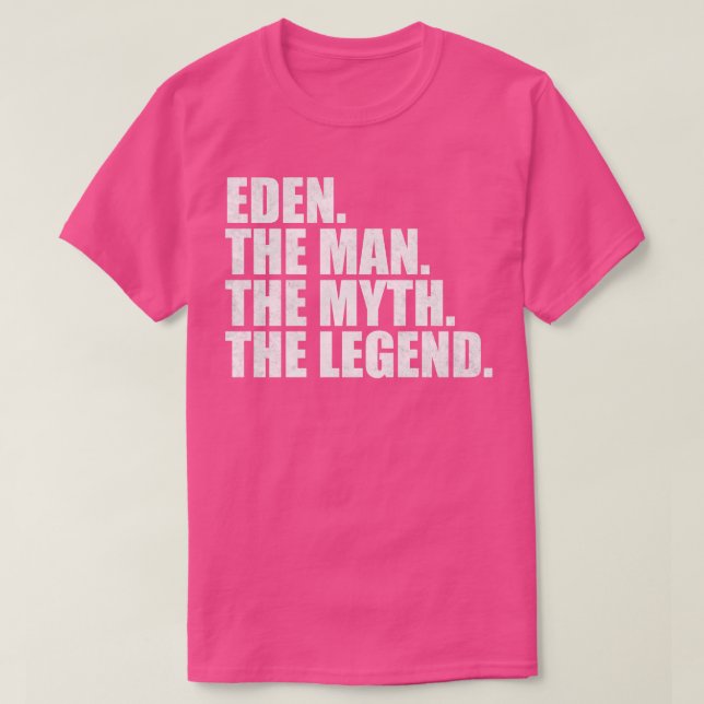 Camiseta Nombre EdenEden Denominación Eden (Diseño del anverso)