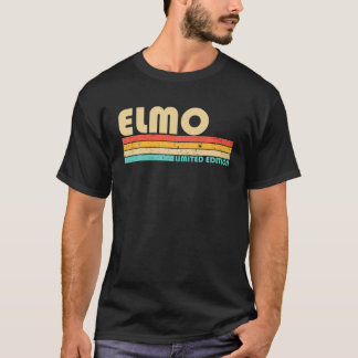 Camiseta Nombre ELMO Personalizado Funny Retro Vintage Birt