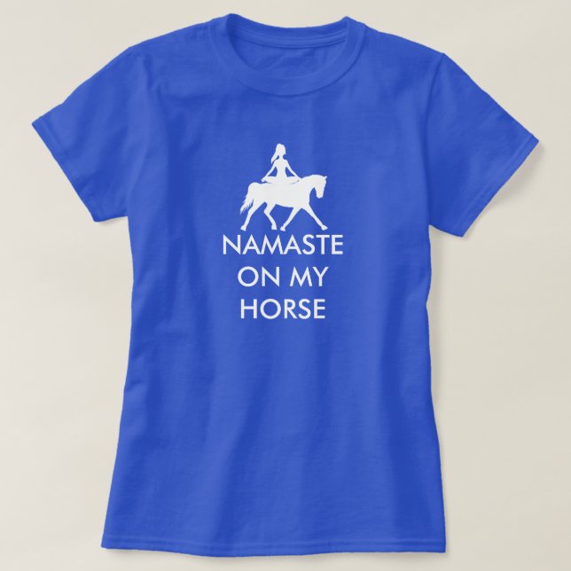 CAMISETA NOMBRE EN MI CABALLO (Diseño del anverso)