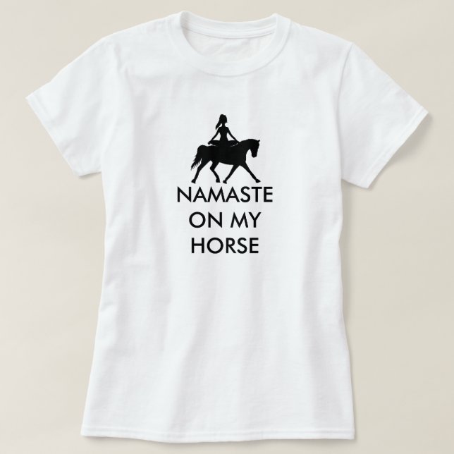 CAMISETA NOMBRE EN MI CABALLO (Diseño del anverso)