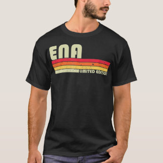 Camiseta Nombre ENA Personalizado Retro Vintage 80 s 90 Nac