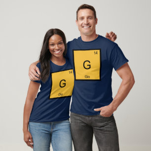 Camiseta Nombre Gio Química Elemento Tabla Periódica
