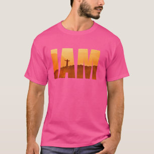 Camiseta Nombre hebreo de DIOS IAM Yahweh Fe cristiana Jesu