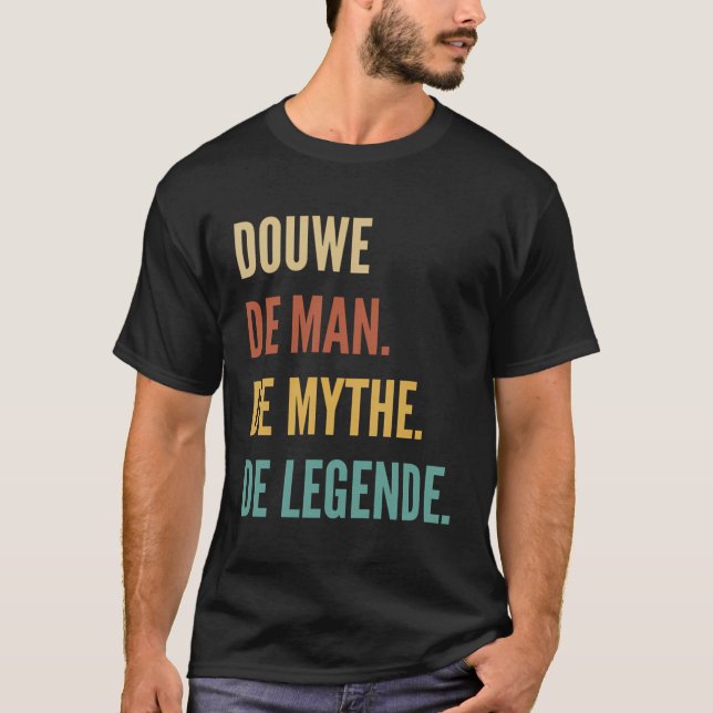 Camiseta Nombre holandés: Douwe (Anverso)