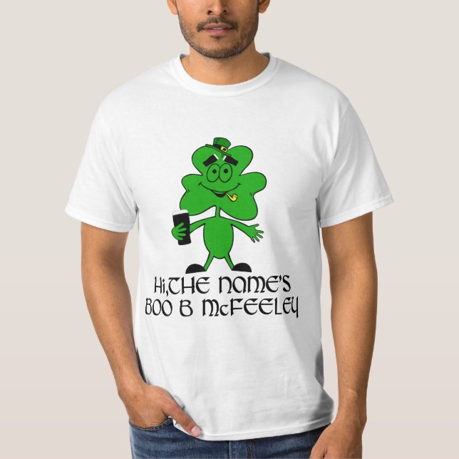 Camiseta Nombre irlandés divertido (Anverso)