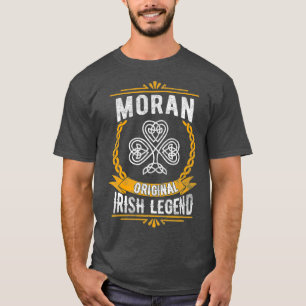 Camiseta Nombre irlandés Moran Vintage Irlanda Apellido