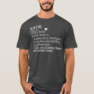 Camiseta Nombre Katie Definición Katie Nombre Femenino Kati