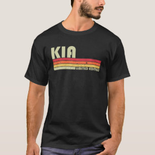 Camiseta Nombre KIA Personalizado Retro Vintage 80S 90S Nac
