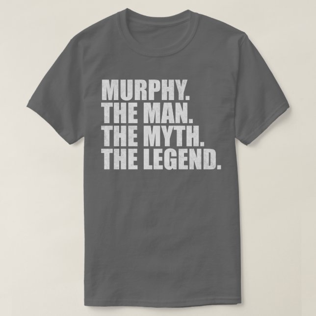 Camiseta Nombre Murphy Murphy nombre Murphy dado nombre (Diseño del anverso)