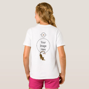 Camiseta Nombre Naranja Paisley Bengal Kitten Yoga Stretchi