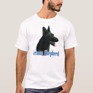 Camiseta Nombre (negro) del pastor alemán