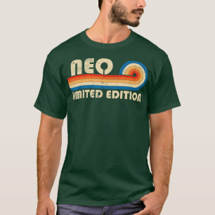 Camiseta Nombre NEO Personalizado Funny Retro Vintage Cumpl
