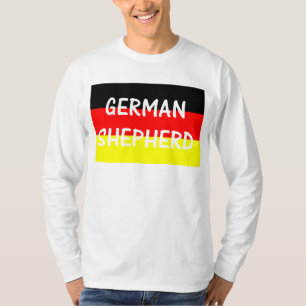 Camiseta nombre pastor alemán en flg