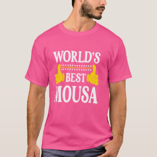 Camiseta Nombre personal de Mousa Gracioso Nombre Mejor del
