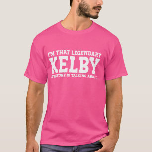Camiseta Nombre personal Kelby Funny Kelby
