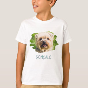 Camiseta Nombre personalizado Agregar foto Crear su propia