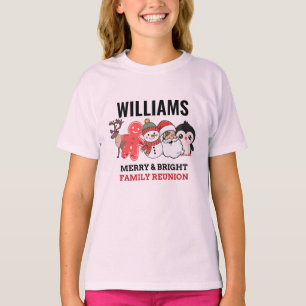 Camiseta Nombre Personalizado Alegre y Brillante Reunión Fa