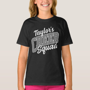 Camiseta NOMBRE personalizado Barrera de animadores de la e