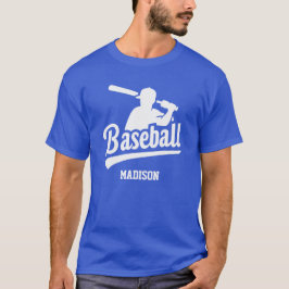 Camiseta Nombre personalizado Béisbol