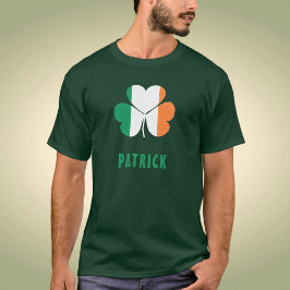 Camiseta Nombre personalizado Celtic Ireland Shamrock Irish