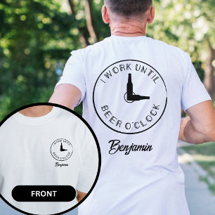 Camiseta Nombre Personalizado Cría De Cerveza Graciosa