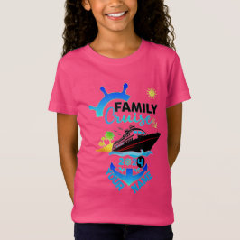 Camiseta nombre Personalizado Crucero Familiar Via