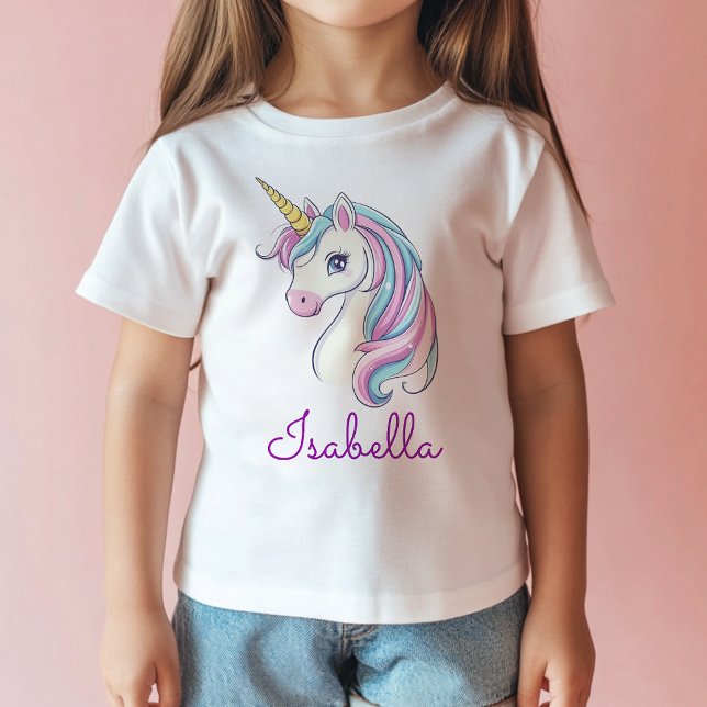 Camiseta Nombre personalizado Cute Girly Whimsical (Subido por el creador)